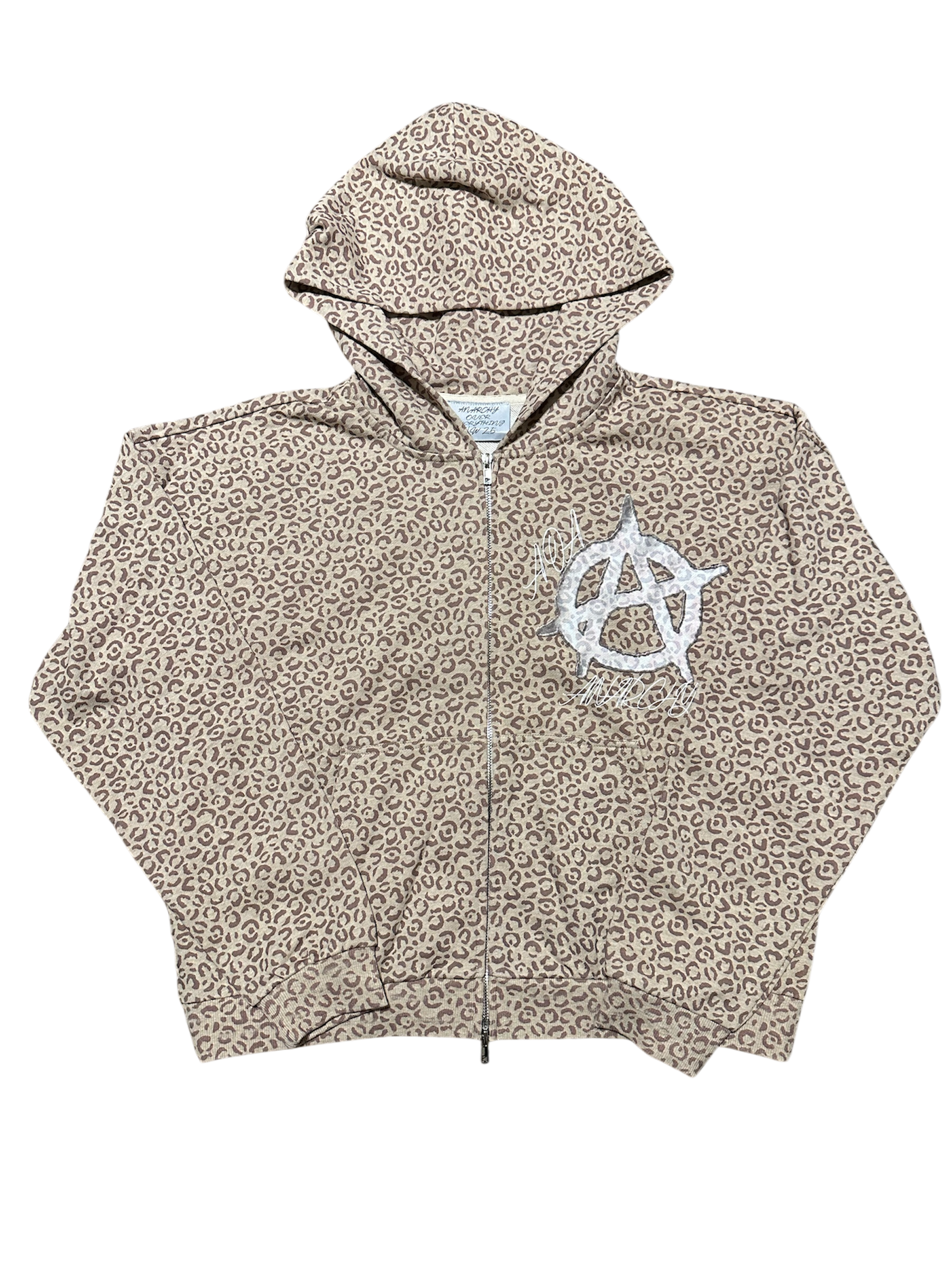 Leopard Zip Up